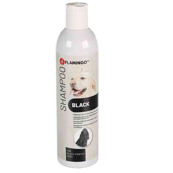 Шампунь Flamingo Black Coat для черного цвета шерсти для собак, 300 мл (1030875) Киев