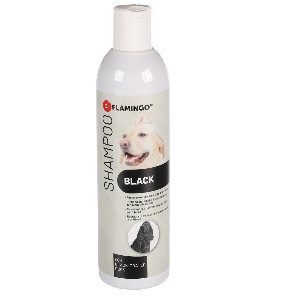 Шампунь Flamingo Black Coat для черного цвета шерсти для собак, 300 мл (1030875) Киев - изображение 1