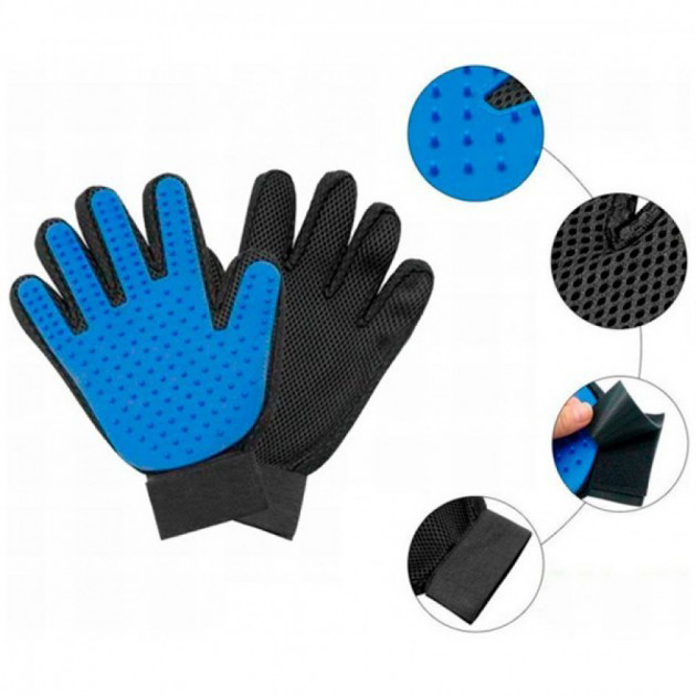 Рукавички для чищення тварин Pet Gloves TQ-35 Львів - фото 9