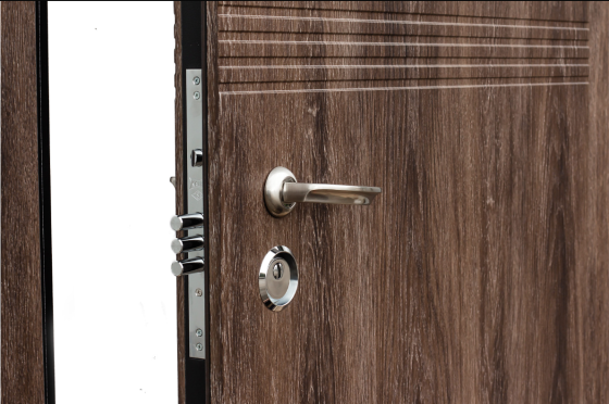 Двері вхідні Наші Двері РУБЕЖ Параль Дуб Портовий 960х2050 мм Київ