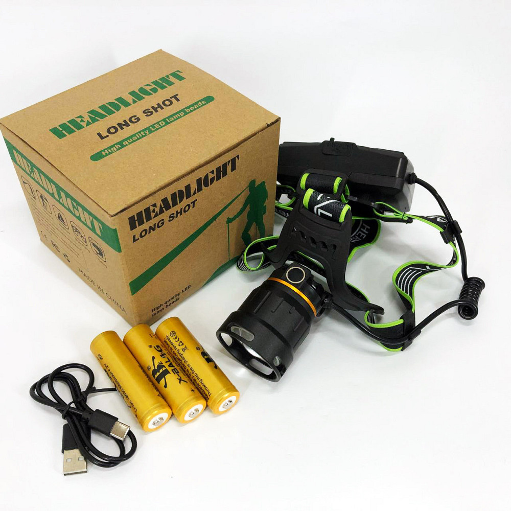 Налобные фонари для активных людей Bailong BL-A13-3-P360, Налобный фонарь для сто YW-30 Киев - изображение 3