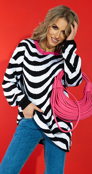 Стильний светр (42-46) Київ - фото 1