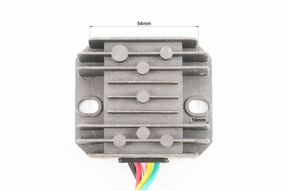 Реле-регулятор напруги 5 дротів - "5" (роз'єм малий "тато") Київ - фото 2