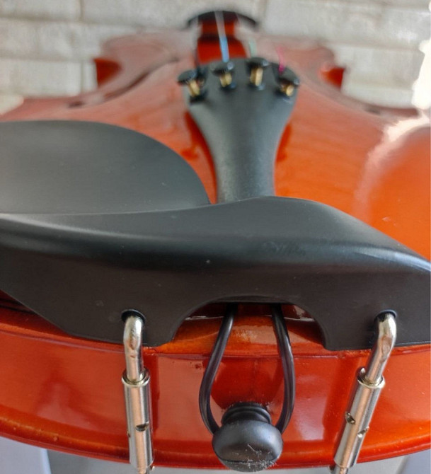 Скрипка (новая) 4/4 в футляре. Харьков - изображение 3