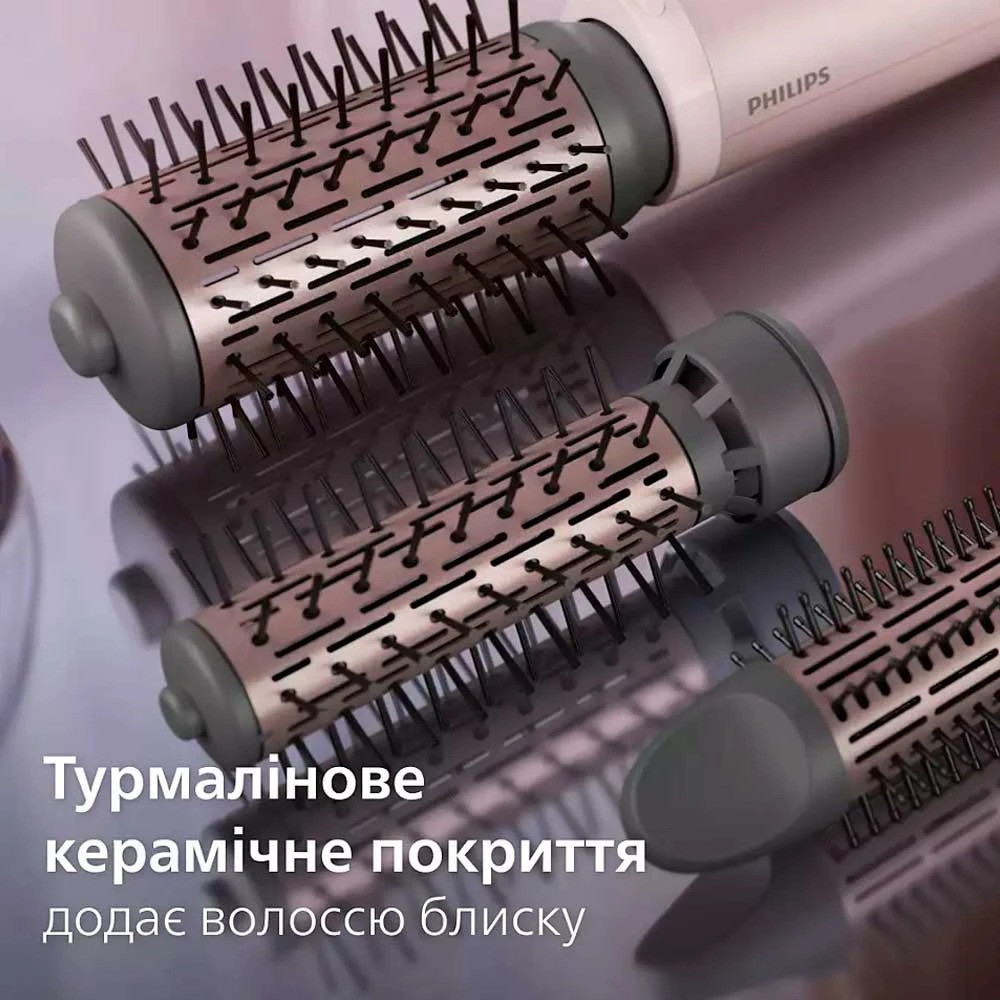 Фен-щітка Philips BHA735/00 Рожевий Харків - фото 3