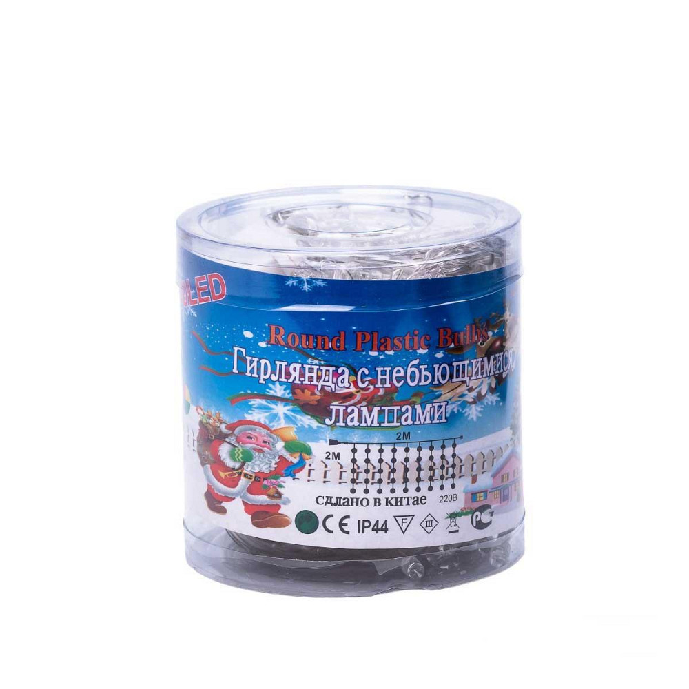 Гірлянда штора 2х2 м 240 LED світлодіодна мідний провід 8 ниток ZWM2240LEDML Київ - фото 9