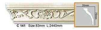 Карниз полиуретановый с орнаментом Gaudi Decor C 141 Flexi Днепр