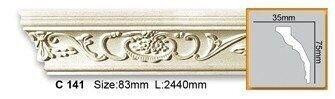 Карниз полиуретановый с орнаментом Gaudi Decor C 141 Flexi Днепр - изображение 1
