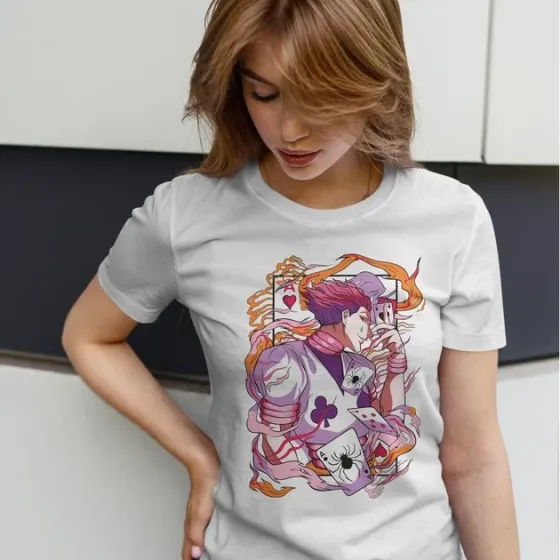 Футболка чоловіча з  принтом Хісока WE Розмір 48 Anime0119 Дніпро