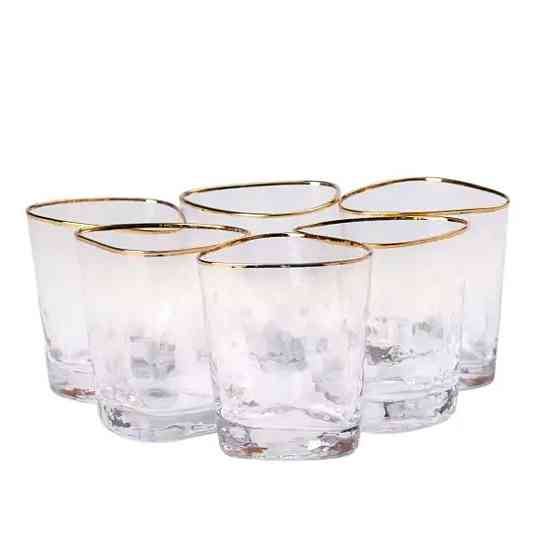 Набор из 6 стаканов, 400 мл, для лимонада, воды, сока и коктейлей HP-16-26 Киев