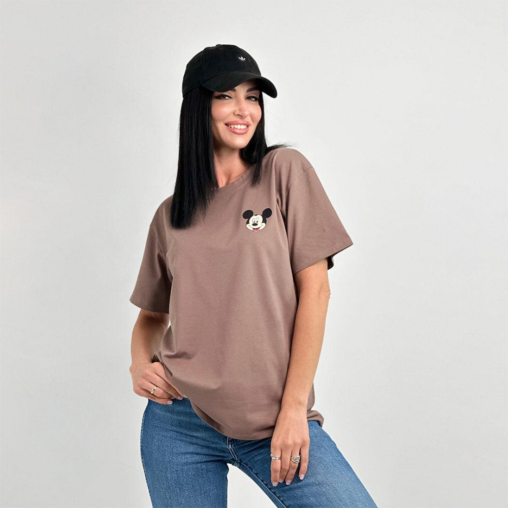 Жіноча футболка вільного крою "Disney" оптом | Норма і батал Київ - фото 5