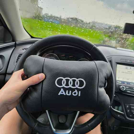 Подушки під голову автомобіль Audi / Ауді, Подушки для підголівників в машину, Подарунок водієві IF-91 Івано-Франківськ
