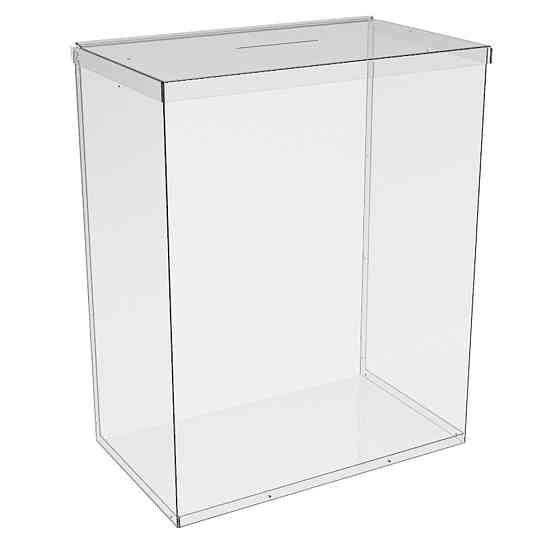 Ящик EKOSTAR без замка для пожертвований и сбора денег 400x240x500. Объем 48 литров Киев