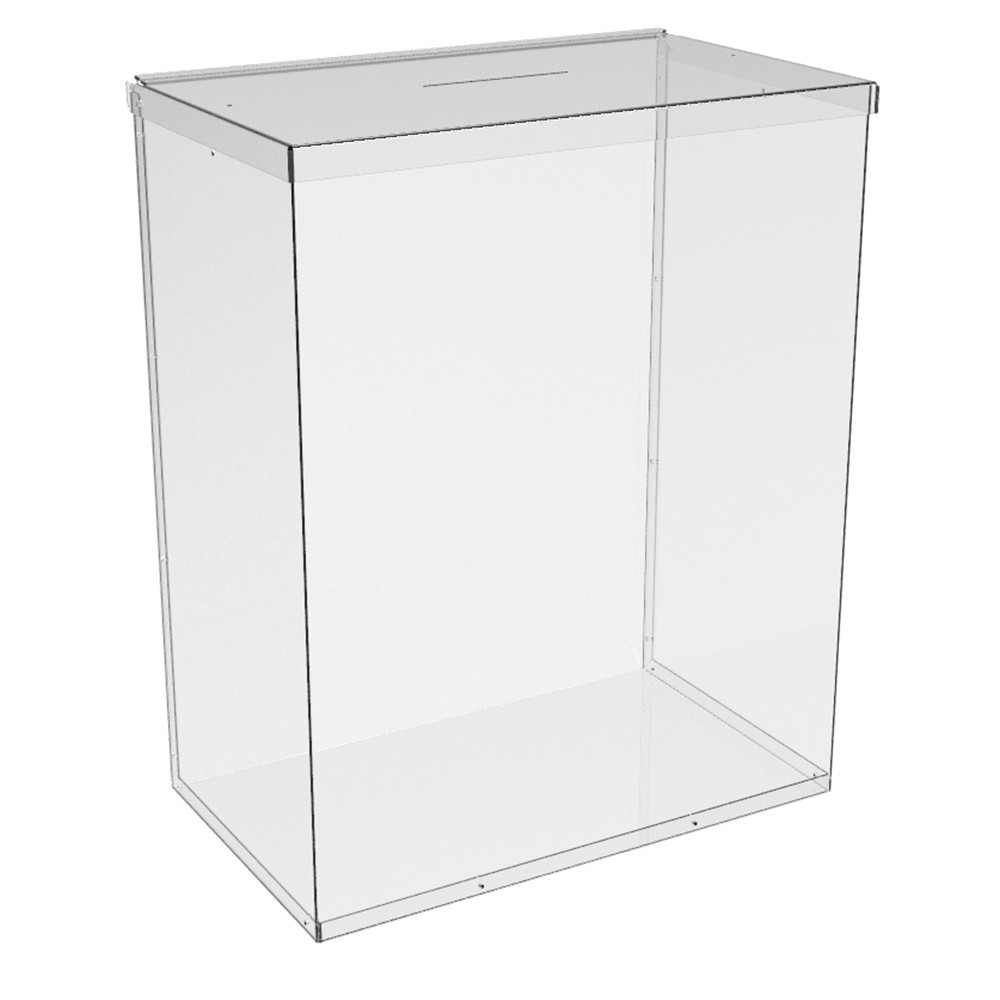 Ящик EKOSTAR без замка для пожертвований и сбора денег 400x240x500. Объем 48 литров Киев - изображение 2