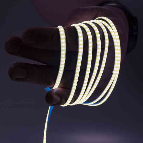 Miboxer 5мм LED стрічка COB CCT Tunable White 2700K-6500K суцільного світіння 24VDC (5М) Київ