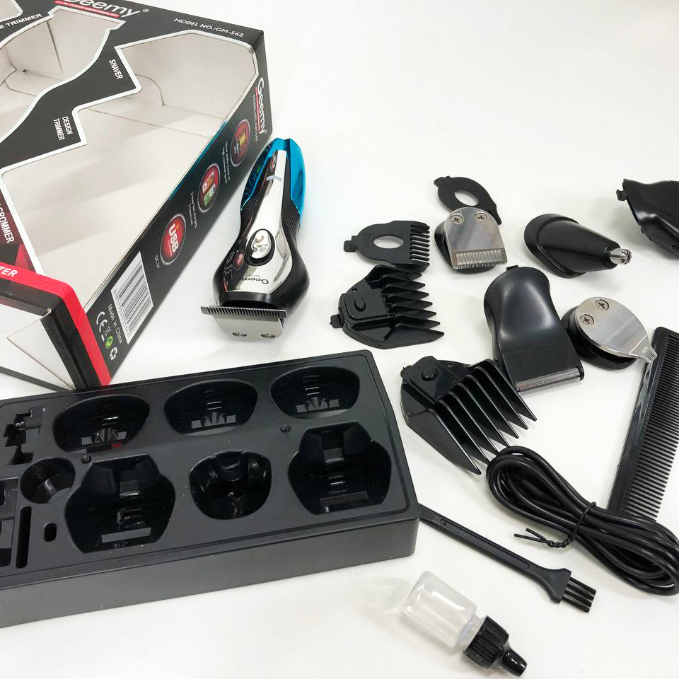 Электрическая машинка с насадкой для бороды Хорошие машинки для стрижки волос дома DX-44 Львов - изображение 18