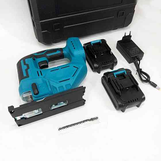 Акумуляторний безщітковий лобзик 24V з 2 АКБ у пластиковому кейсі з регулюванням швидкості та EP-606 кута нахилу Київ