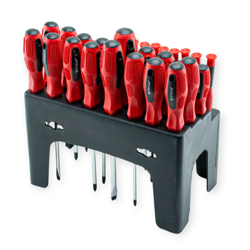 Набір викруток та біт, шестигранники, головки 100 шт з підставкою-органайзером Мукачево - фото 2