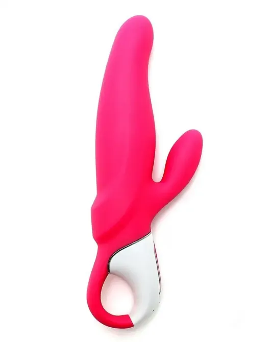 Мощный вибратор-кролик Satisfyer Vibes Mr. Rabbit, два мотора, литой силикон, 12 режимов работы Львов - изображение 2