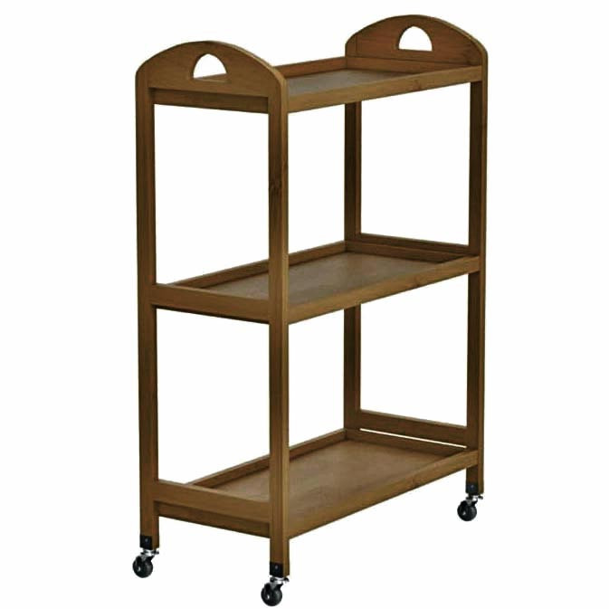 Етажерка для ванної на коліщатах "Велесон" кориця Миколаїв - фото 1