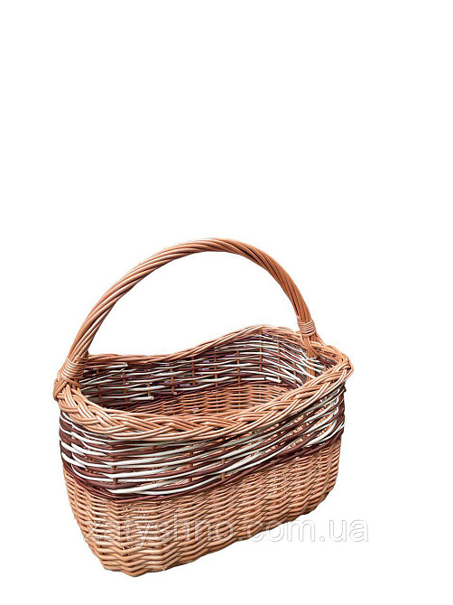 Корзина плетеная прямоугольная Киев - изображение 1