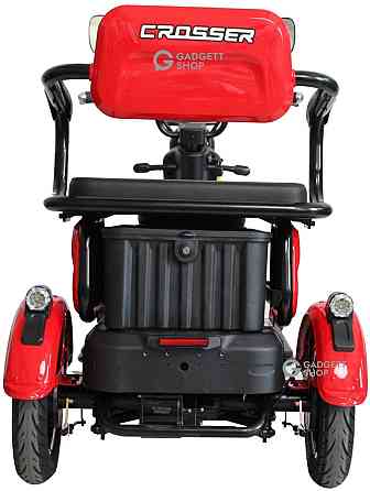 Електричний трицикл Crosser TR1 PRO(1200ВТ 72В 24Ah) - Червоний. Харьков