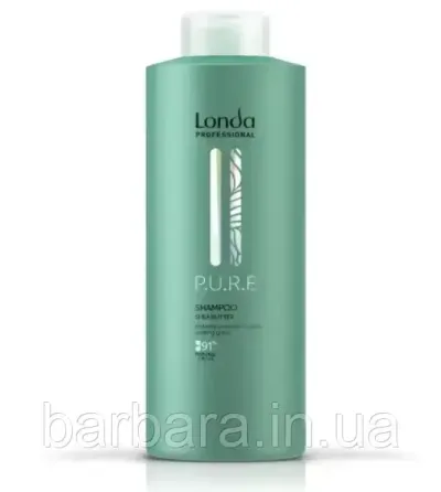 Шампунь для волосся Londa Professional P.U.R.E Shampoo без сульфатів, парабенів і силікону 1000 мл Київ