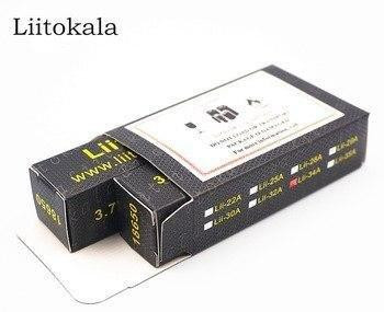 Універсальний акумулятор Liitokala Lii-35A 18650 3500 mAh (Чорний) Вінниця - фото 4