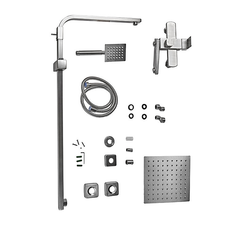 Душова колона Armata Kub-009-J зі змішувачем з нержавіючої сталі (CH6495) Харків - фото 5