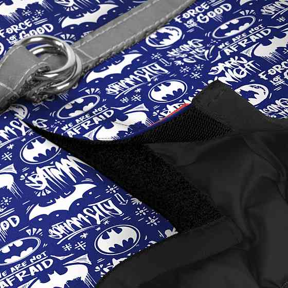 Шлей для собак мягкая WAUDOG Clothes с QR паспортом, рисунок 