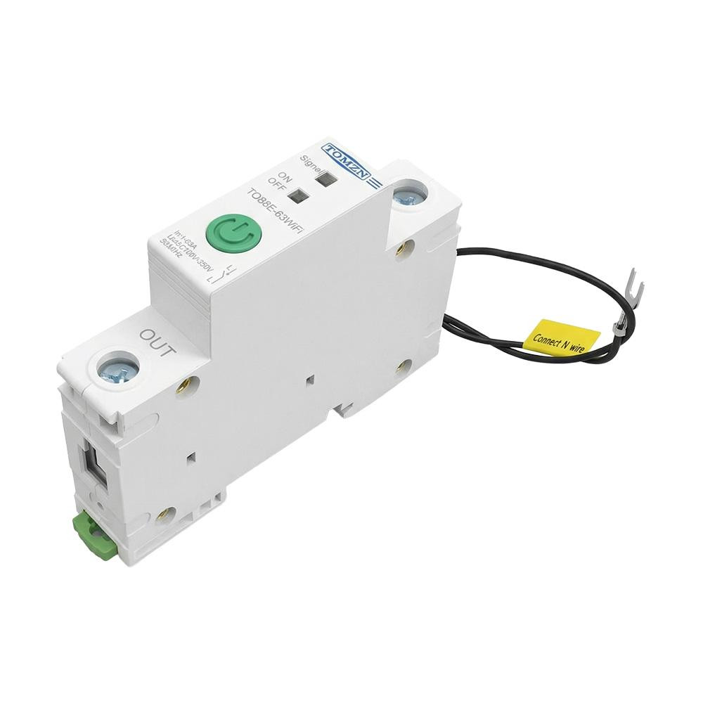 Розумний автоматичний вимикач з Wi-Fi (eWeLink) TOMZN TOB8E-63 63A (51-00110) Киев - изображение 3