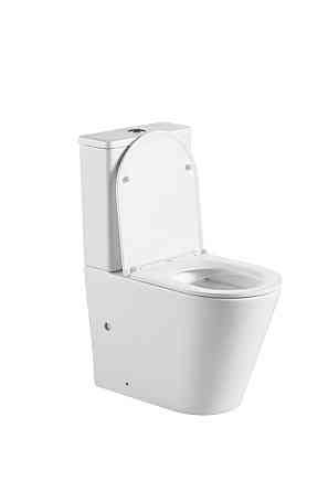 Унітаз-компакт Mixxus Premium Bevel-0402-R 670x390x880mm, система змиву RIMLESS   ( MP6474 ) 24834 Харків