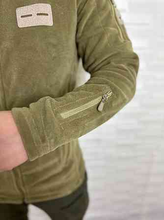 Чоловіча флісова кофта Flas Polar з велкро під шеврони та патчі Пісочний, XL Київ