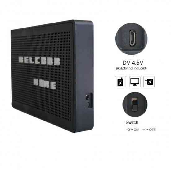 Лайтбокс-нічник з 200 літерами та цифрами чорний A4 Вінниця