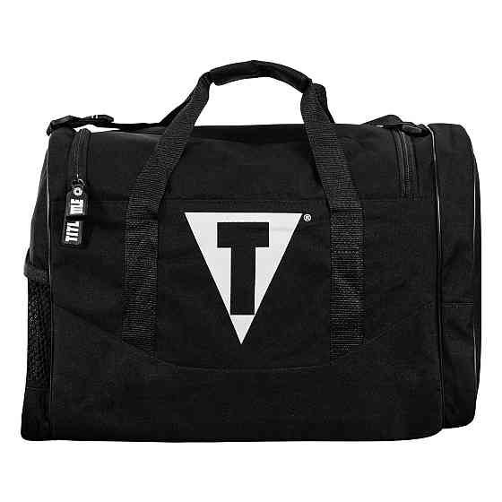 Спортивна сумка TITLE Boxing Individual Sport Bag Black Каменское