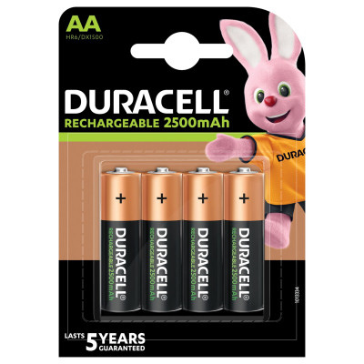 Аккумулятор Duracell AA HR6 2500mAh * 4 (5000394057203 / 5007308) Винница - изображение 2