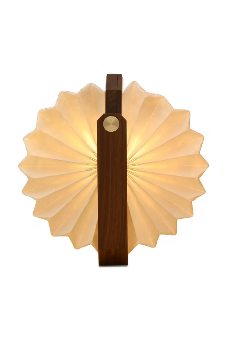 Светильник на аккумуляторе Gingko Smart Origami Lamp 450лм 6Вт (11.5 х 5 х 21 см) Натуральный орех Киев - изображение 8
