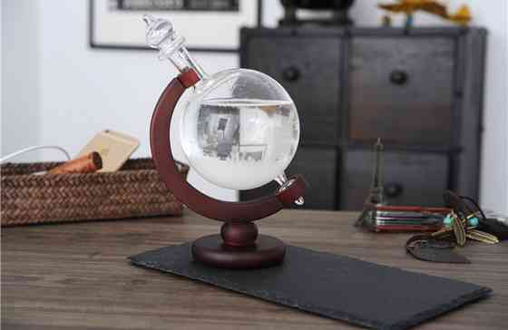 Штормгласс барометр Глобус, Storm glass Киев