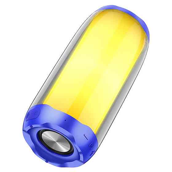 Вluetooth колонка HOCO HC8 blue с LED-подсветкой Винница
