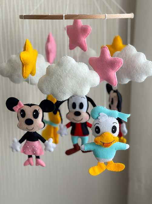 Дитячий мобіль на ліжечко для дівчинки Київ - фото 5