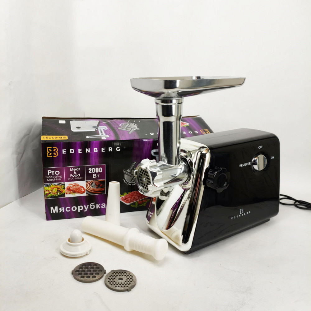 Потужна м'ясорубка для домашнього використання, М'ясорубка для кухні для фаршу 'ясорубки кафе RW-15 Львів - фото 10