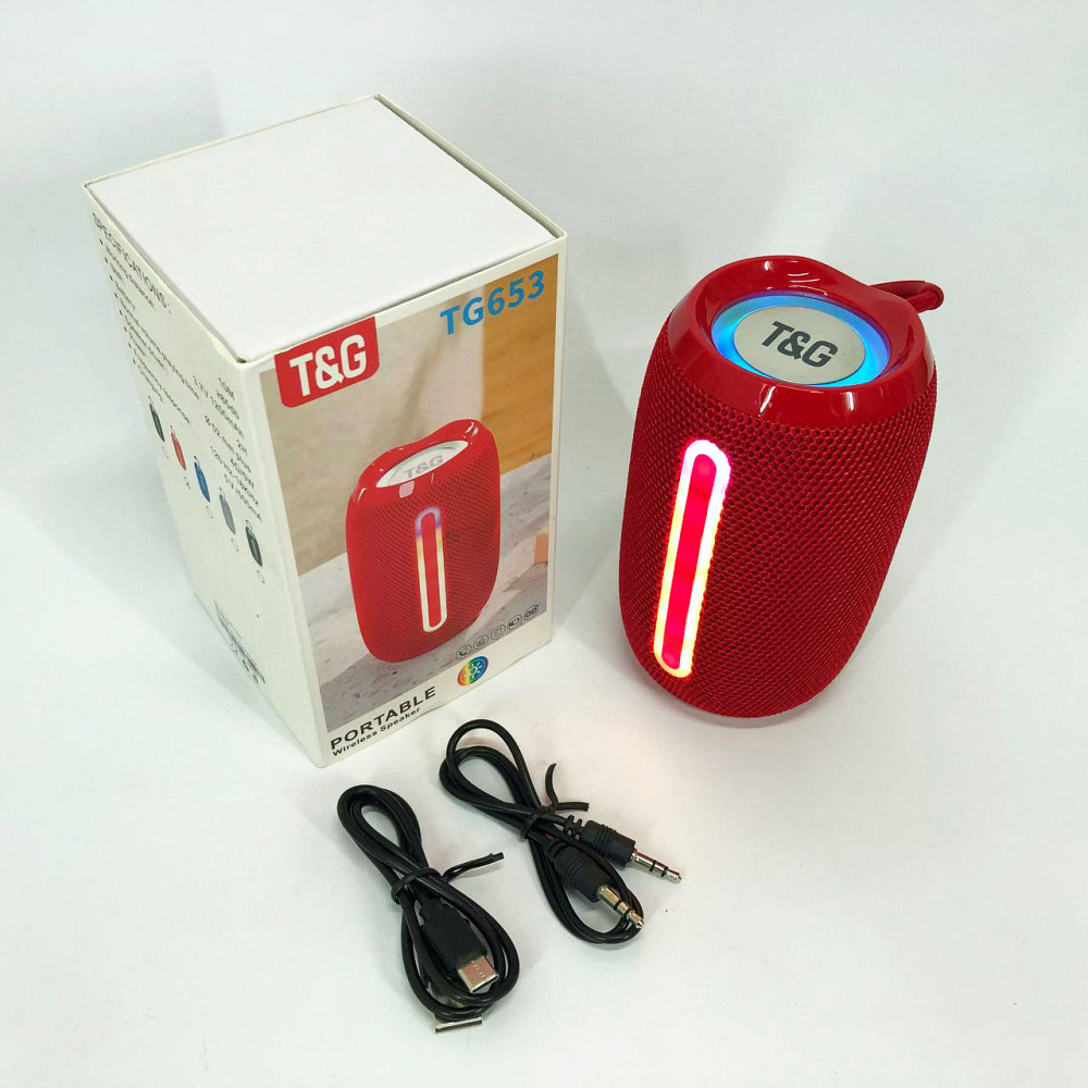 Bluetooth колонка з usb-портом TG653, Bluetooth колонка з динамічним підсвічуванням SF-18 Львів - фото 8