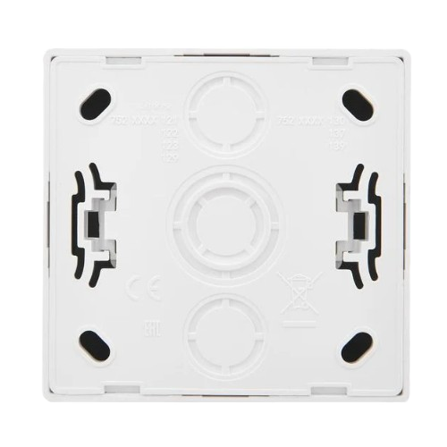 LETO білий Розетка зовнішня із заземленням з кришкою Лезард Житомир