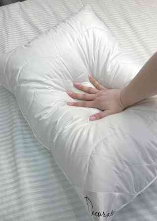 Подушка для сну гіпоалергенна Decorator Quilt 50x70х20 см, колір білий (84-152) Київ