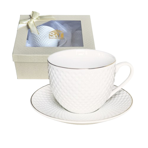 Набір чайний Белла (ч.260мл + блюдце d13,5см) S&T Житомир - изображение 1
