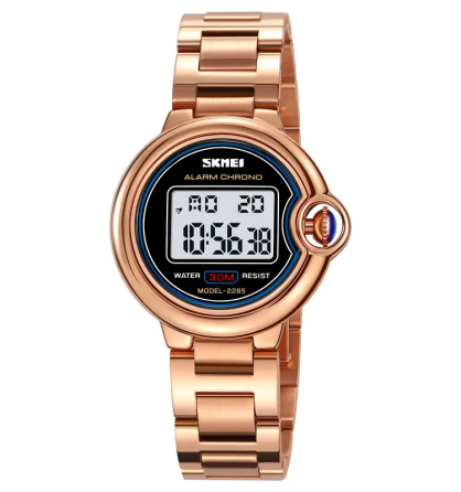 Часы женские наручные Skmei 2285 Розовое золото Винница