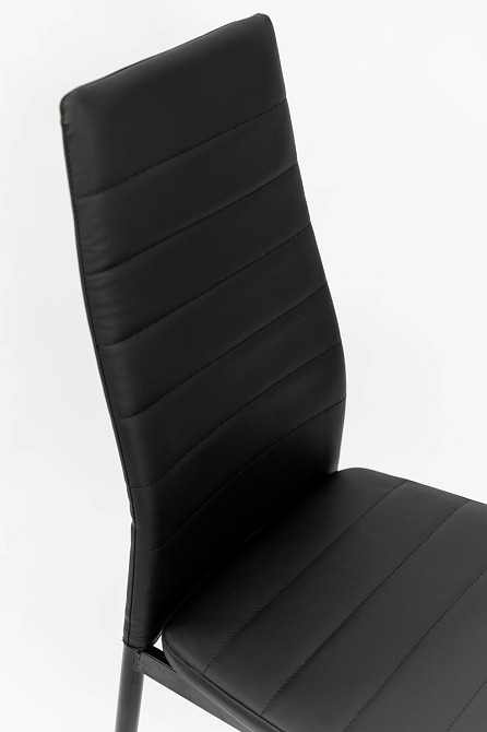 Стілець Ріо, чорний/ шкірзам чорний Київ - фото 4