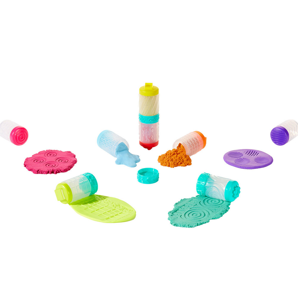 Набір для ліплення 2-В-1 Wonder Factory – Яскравий старт: маса для ліплення і пісок Дніпро - фото 3