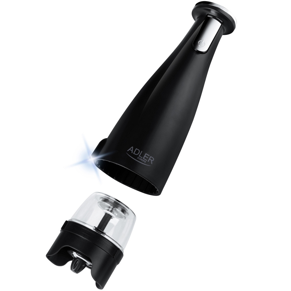 Млинок для спецій Adler AD 4449 black електричний/150мл/керамічні жорна/USB-C/3 змінні млинки/чорний Винница - изображение 6