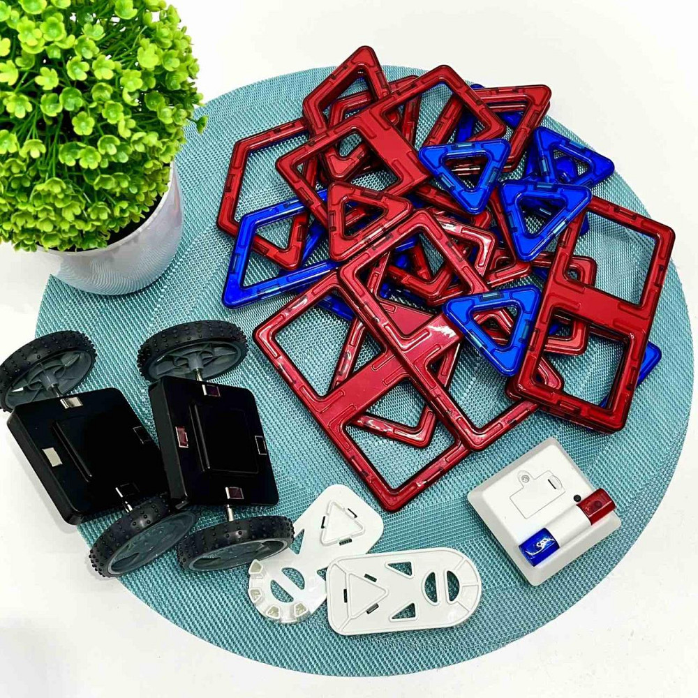 Конструктор магнітний Limo Toy Транспорт 32 деталі (LT6002) Чернигов - изображение 10